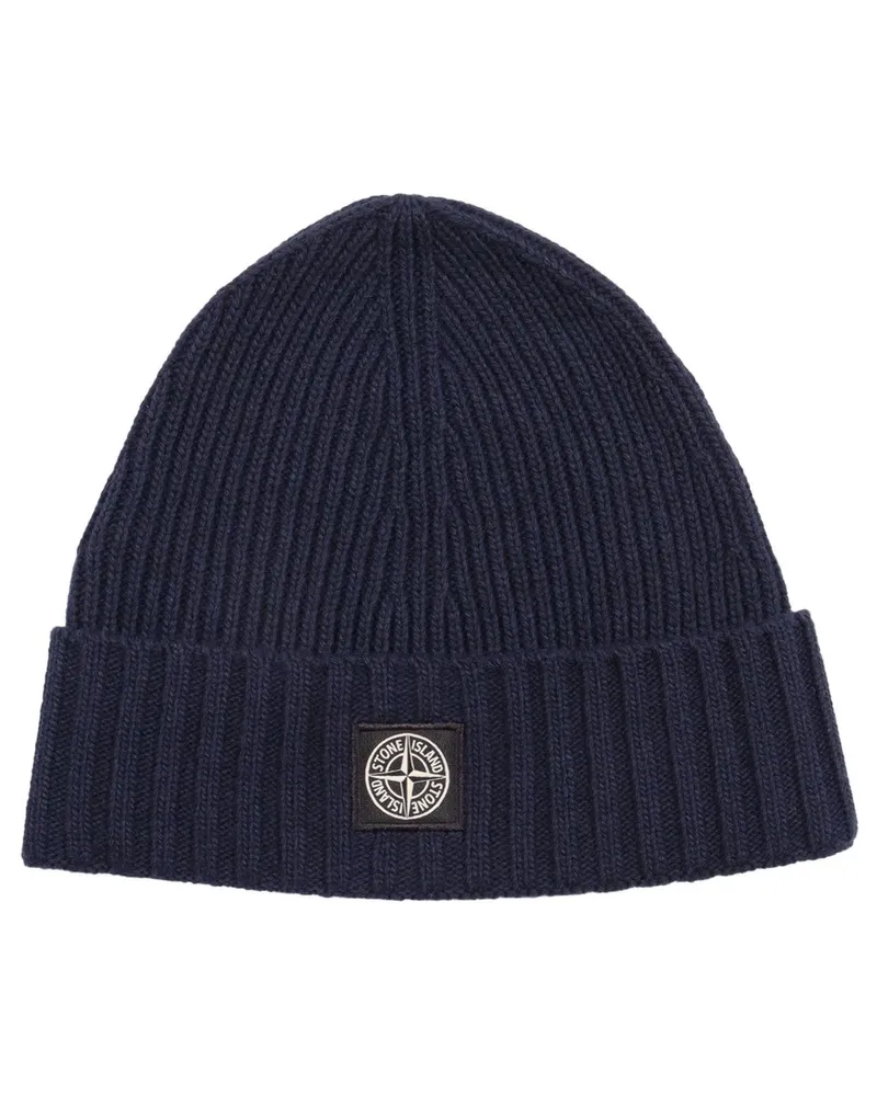 Stone Island Hat Classic Beanie Blue