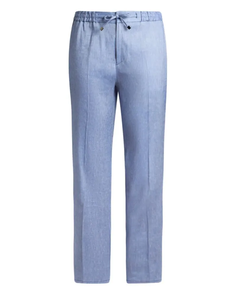 Etro Regular Trousers Blue