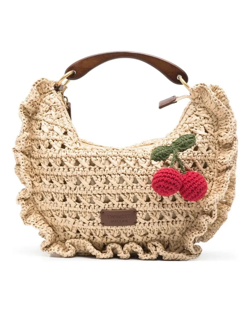 Twin-Set Crossbody Bag Beige