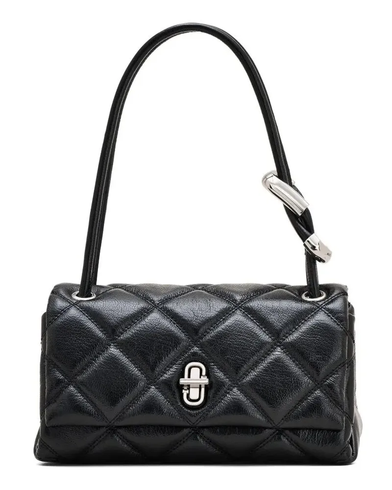 Marc Jacobs The Dual Bag Quilted Leather Bag Black