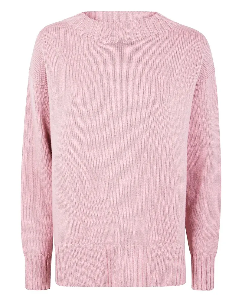 Drumohr  Long Sleeve Crew Neck Aweater Pink