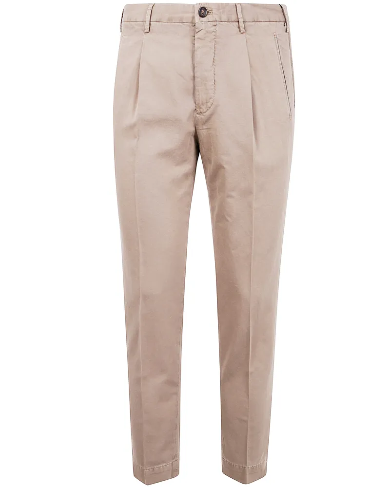 Incotex Classic Trousers Brown