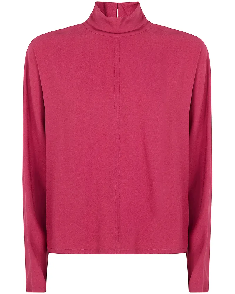 Joseph Buick" Blouse Silk Crepe Pink