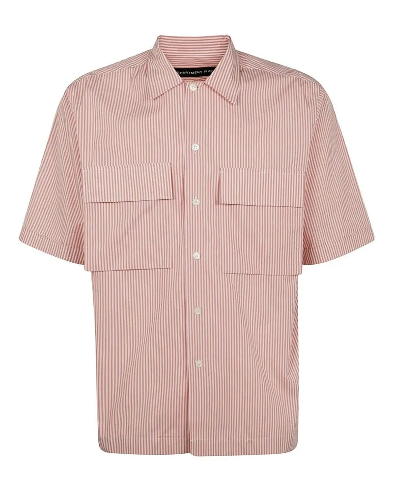 Department 5 Monitor Military Style Shirt Yellow