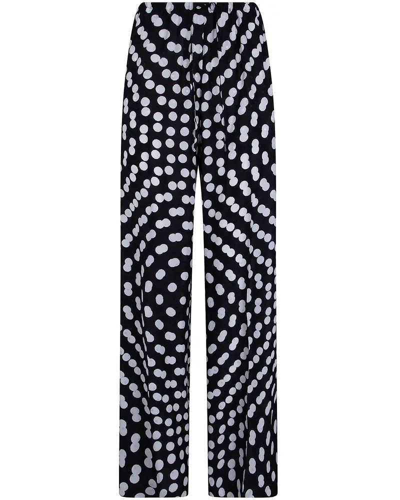 Dries van Noten Puvis Long Trousers Black