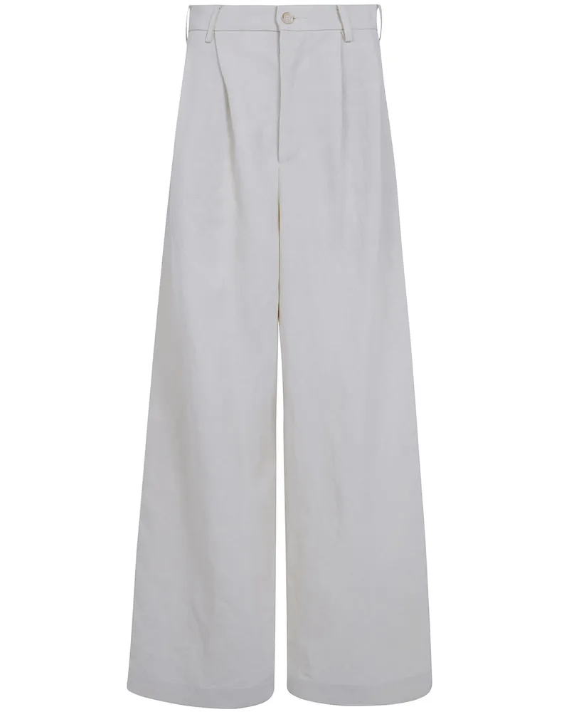 Uma Wang Paella Pants White