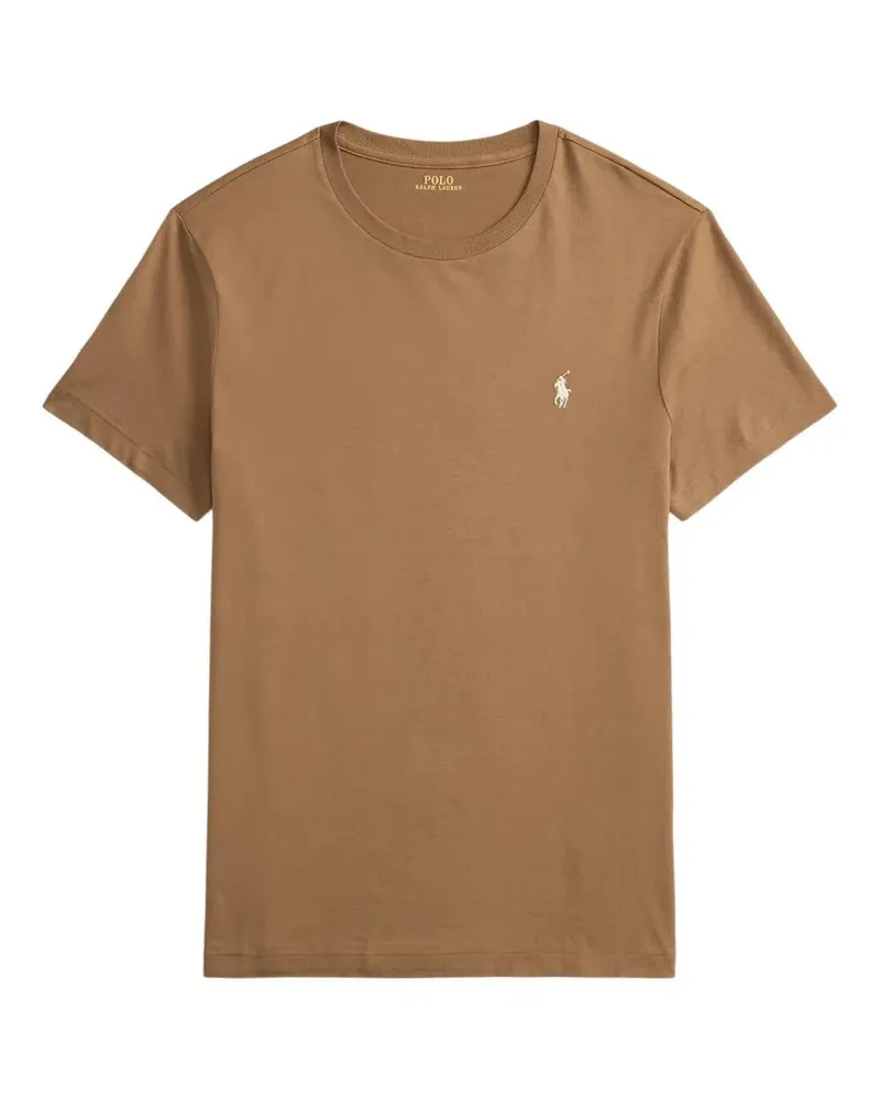 Ralph Lauren Short Sleeves Classic T-Shirt Brown