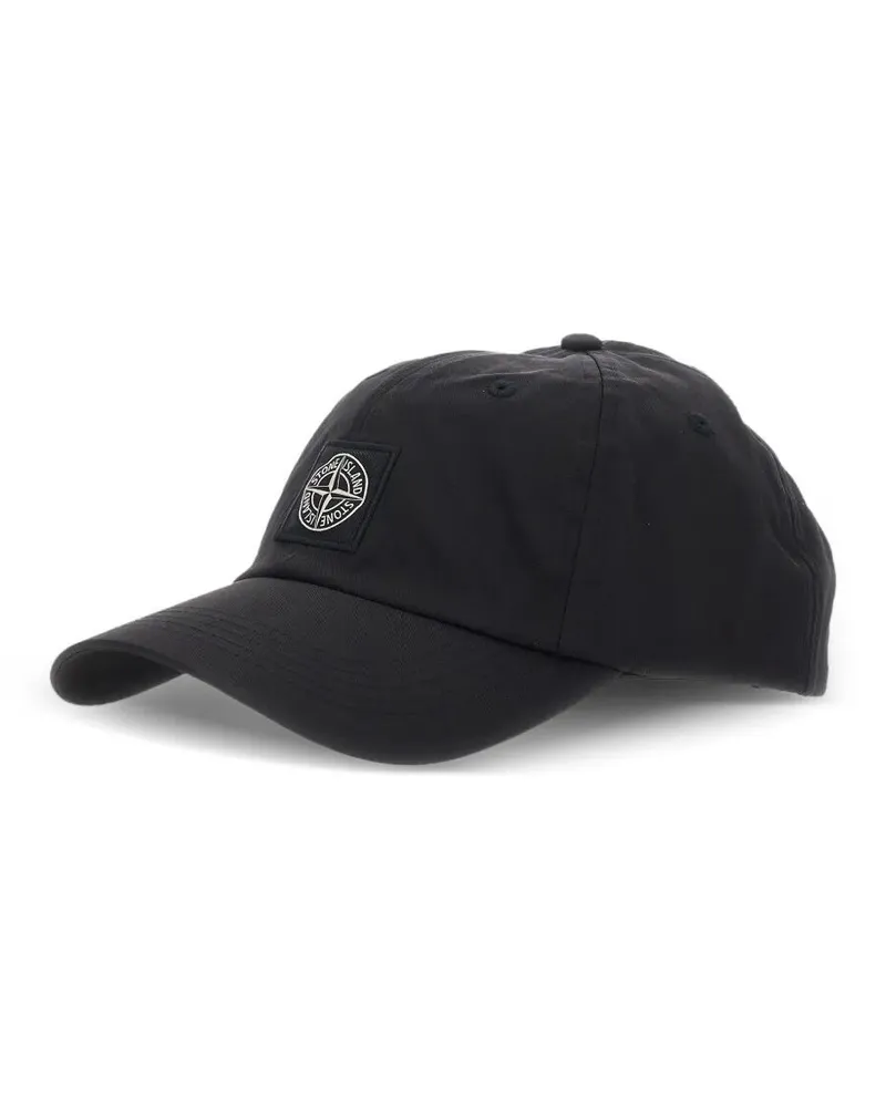 Stone Island Baseball Cap Black