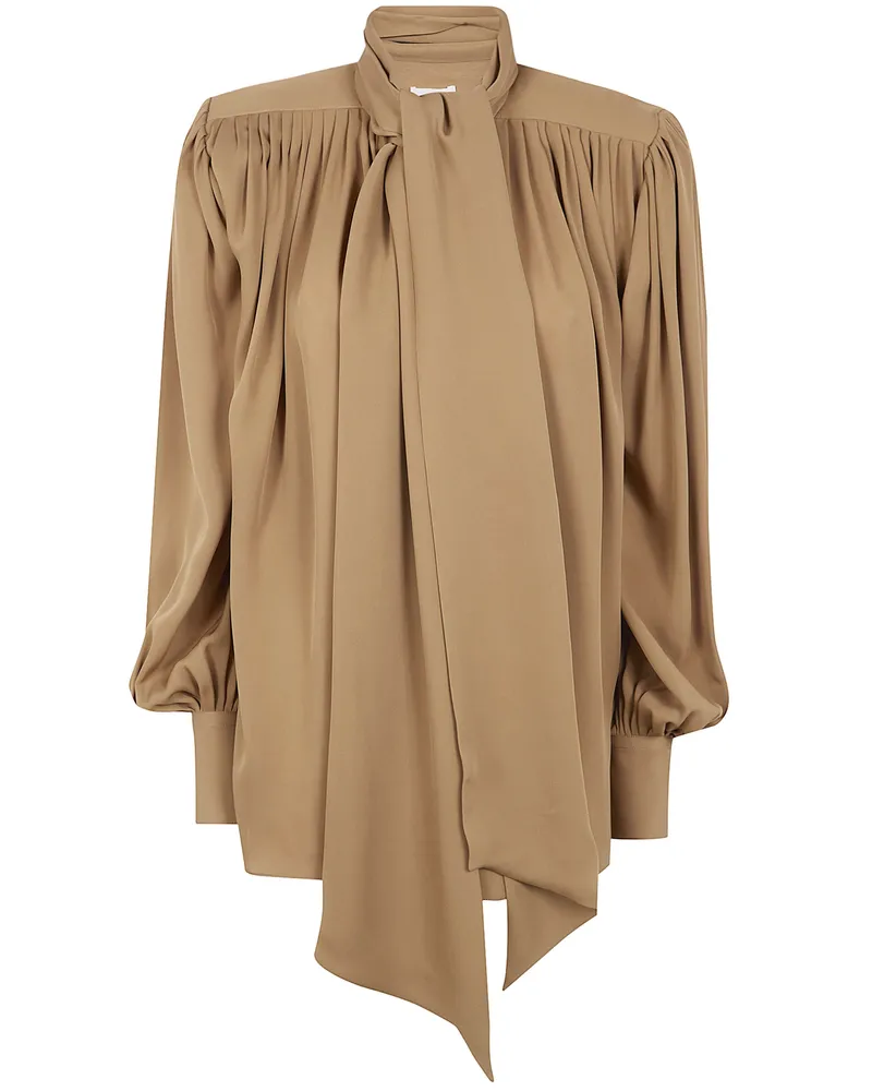 KHAITE Vali Shirt Brown