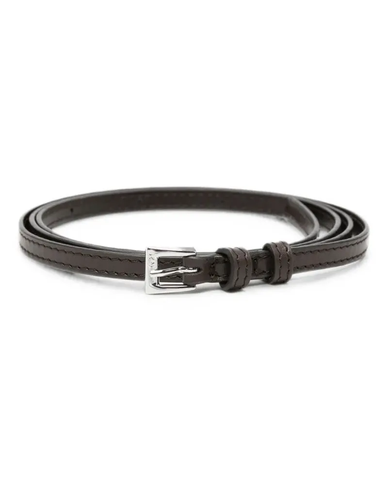 N° 21 Belt Leather "N.21 Brown Brown