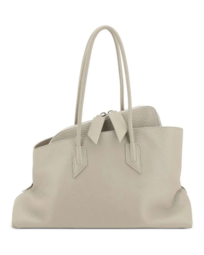 ATTICO La Passeggiata Medium" Top Handle Bag Beige