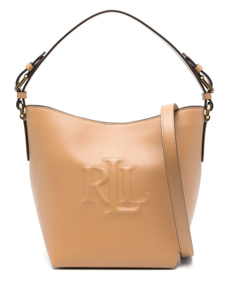 Ralph Lauren Witley Medium Br Bucket Bag Medium Beige