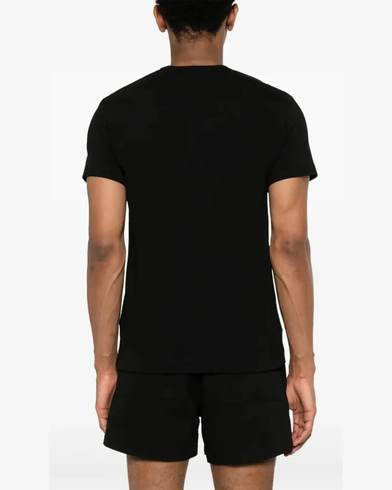 Comme des Garçons Logo Print" T-Shirt Black