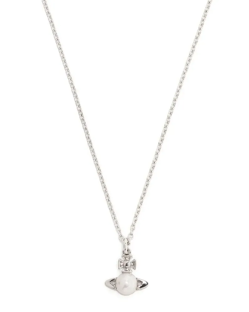 Vivienne Westwood Balbina" Pendant Necklace Metallic