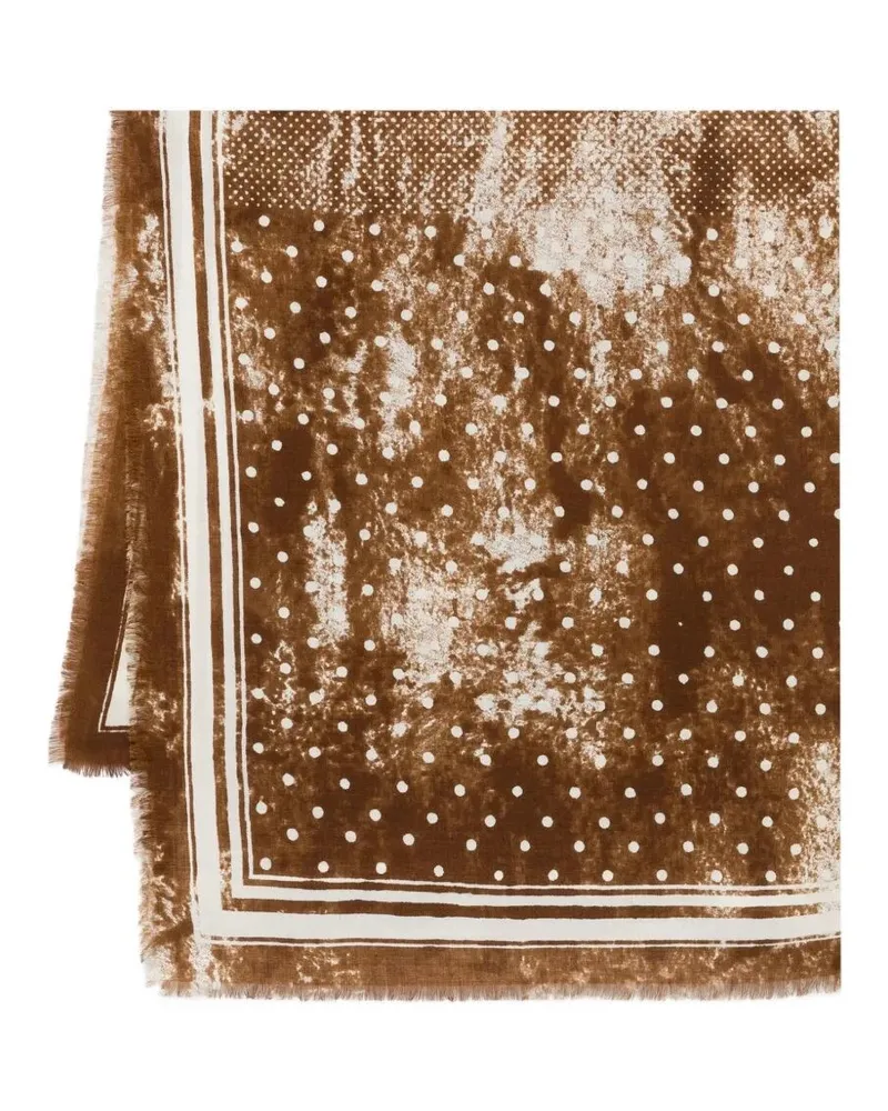Destin Jil" Quadra 140X140 Cm Brown