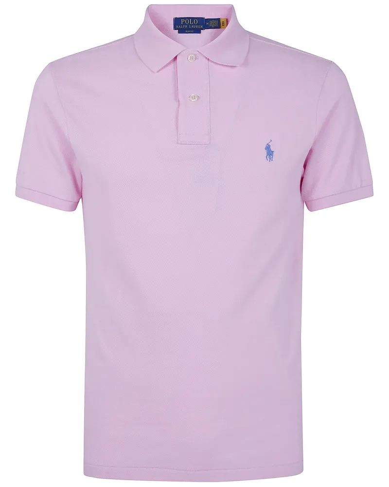 Ralph Lauren Short Sleeves Knit Polo Shirt Pink