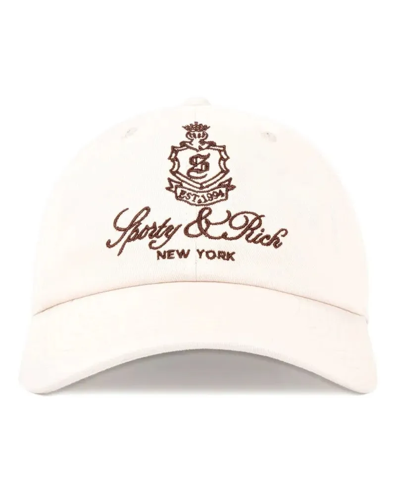 SPORTY & RICH Vendome" Hat Beige