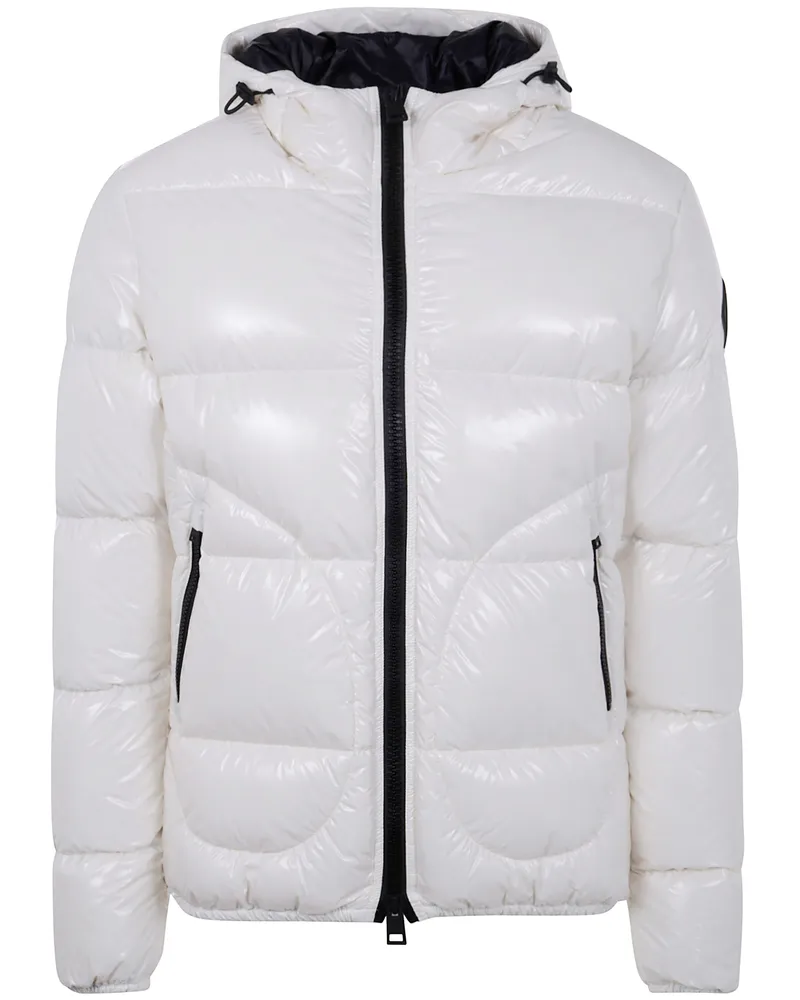 Herno Bomber Gloss Jacket White