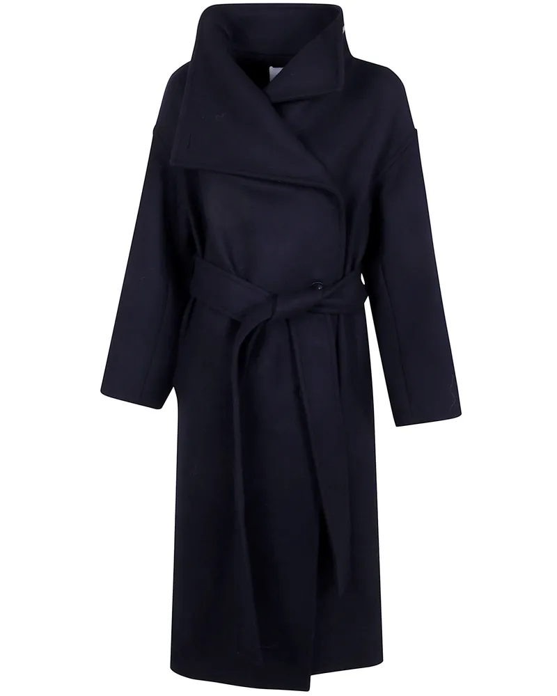 Joseph Coat Wool Blend "Fiore Black