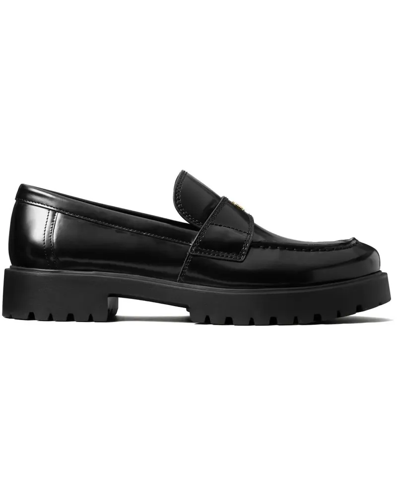 Tory Burch Loafer Lacci "Classic Lug Black
