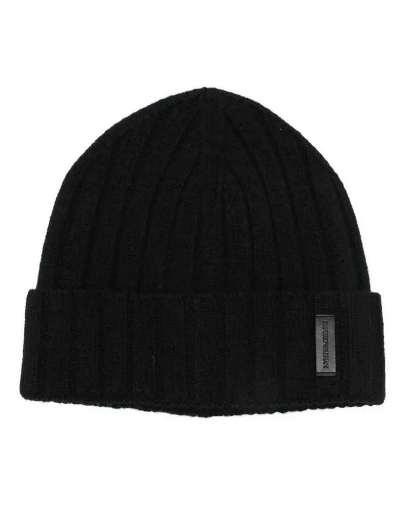 Emporio Armani Bonnet Hat Black