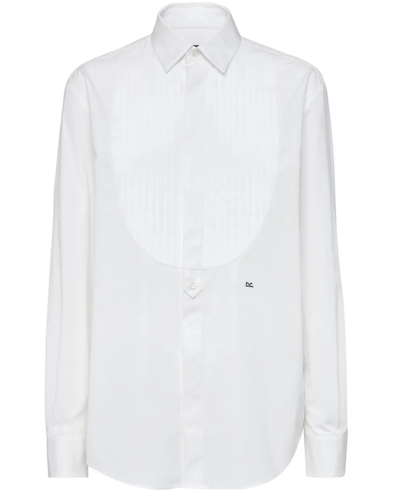 Dsquared2 Tuxedo Shirt By Dsquared2 White