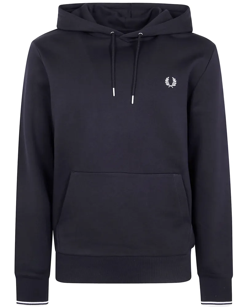 Fred Perry Fred Perry Tipped Hooded Sweatshirt Black