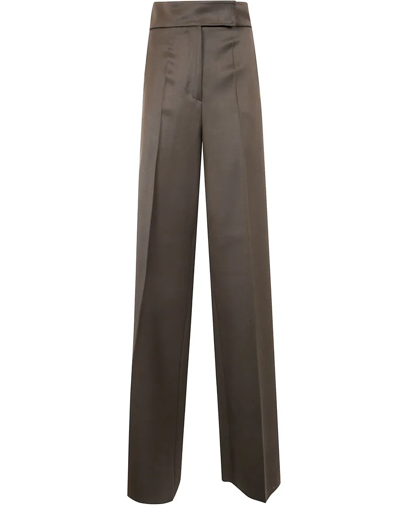 Max Mara Trousers High-Waisted "Arturo1234 Green