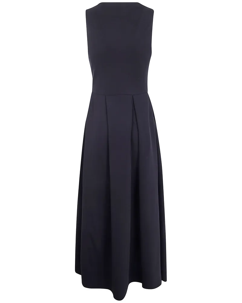 Emporio Armani Long Sleeveless Dress Black