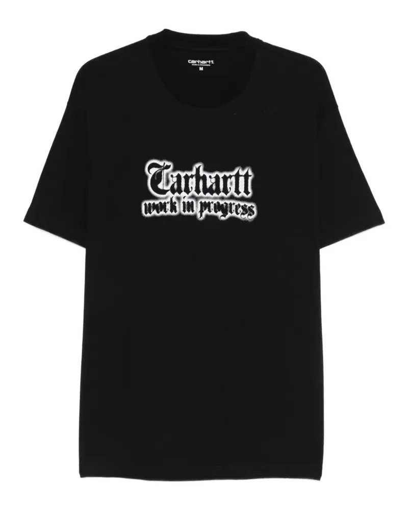 Carhartt WIP Short Sleeves "World Tour" Organic Cotton T-Shirt Black
