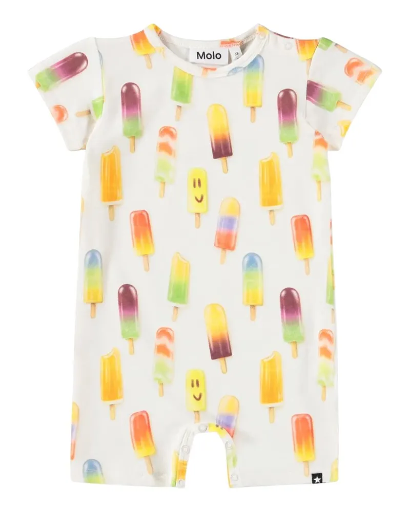 Molo Finn Short Legs Bodysuits Pink