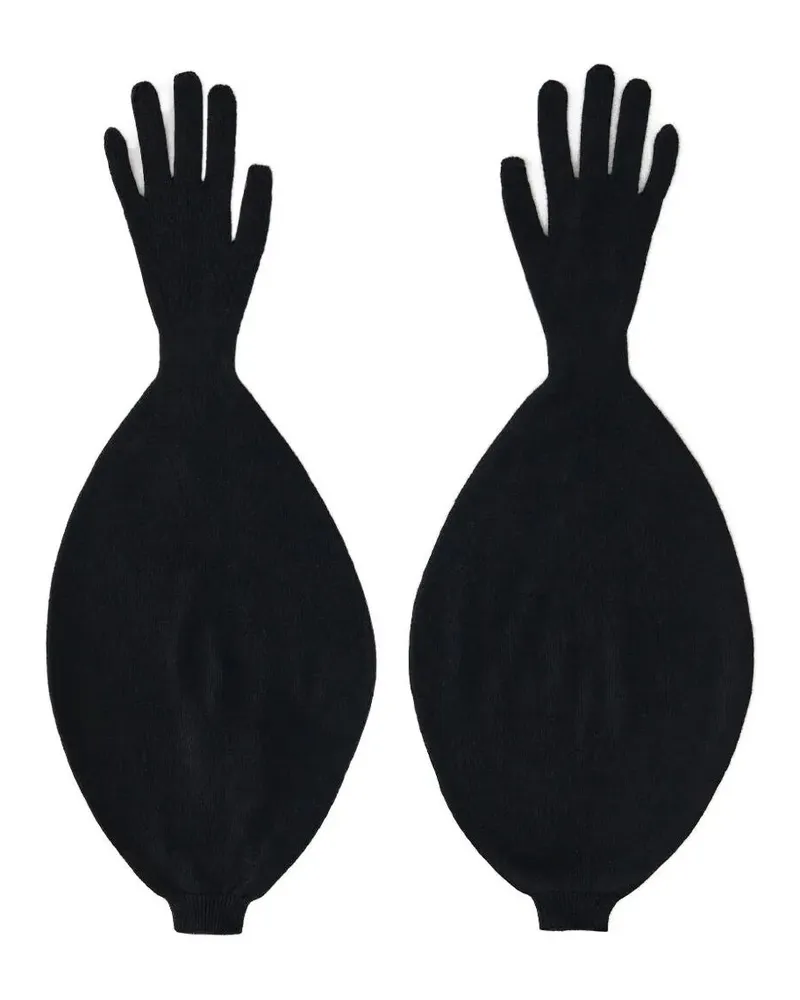 Paloma Wool Flake" Puffy Gloves Black