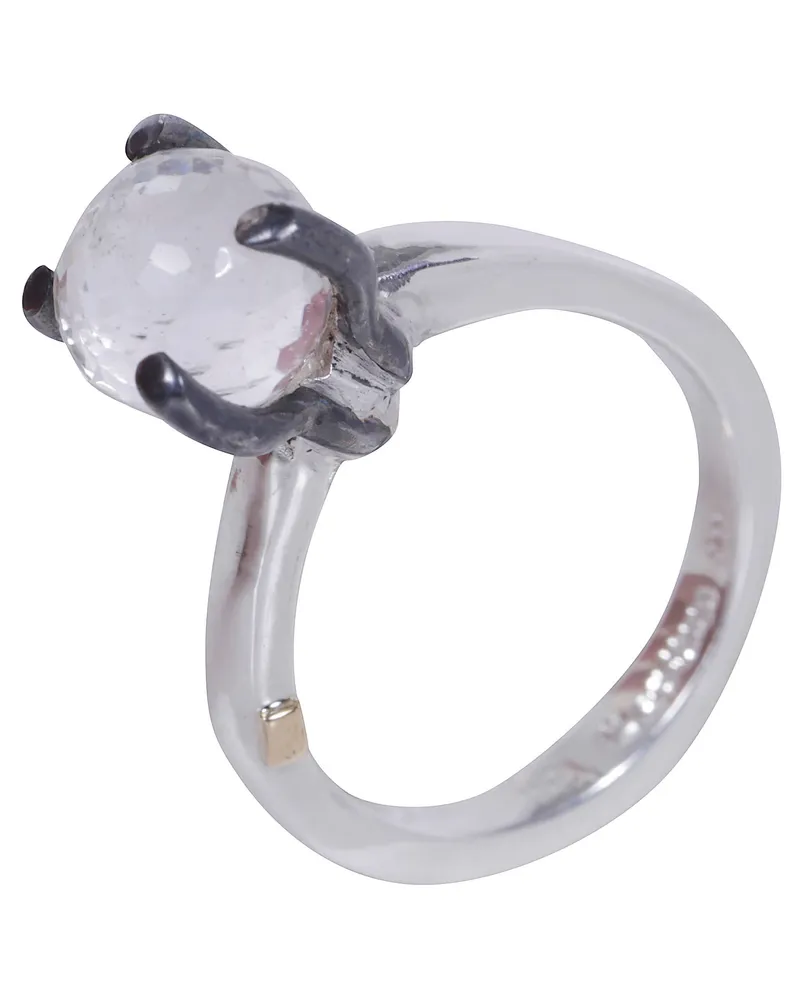 Rosa Maria Ring Silver "Yoko Metallic