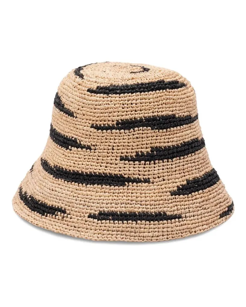 IBELIV Andao Zebra" Bucket Hat Black