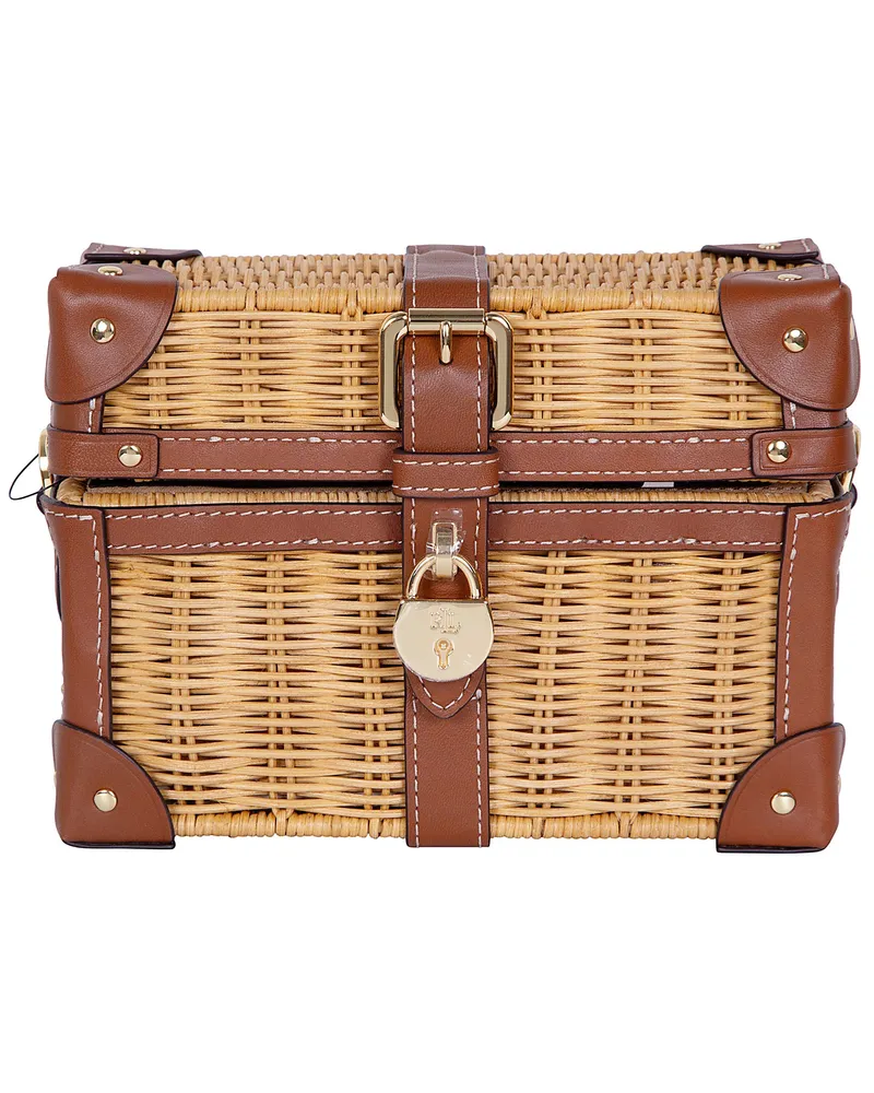 Ralph Lauren Tnnr' Luggage Small Crossbody Bag Brown