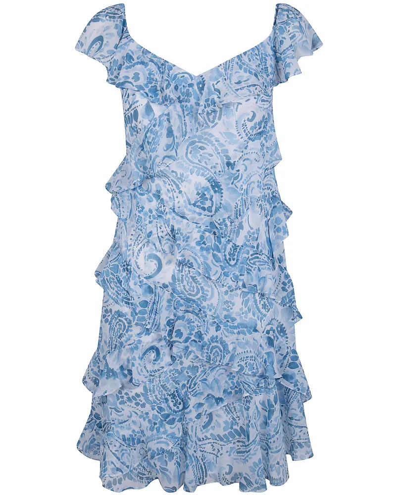 Ralph Lauren Woven Mini Dress White