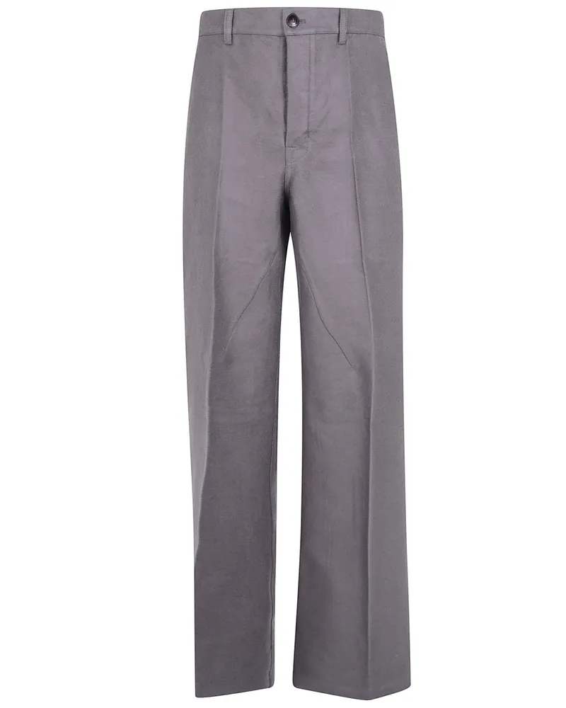 Rick Owens Jeans Slim Fit "Work Pant Gray