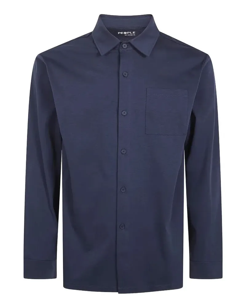 People of Shibuya Yogo Man Shirt Blue