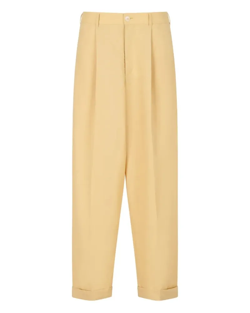 Marni Trousers Yellow