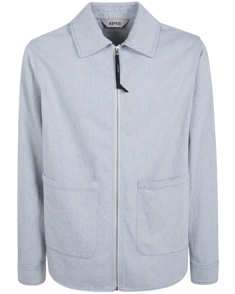 ASPESI Ri Kraft" Shirt Gray