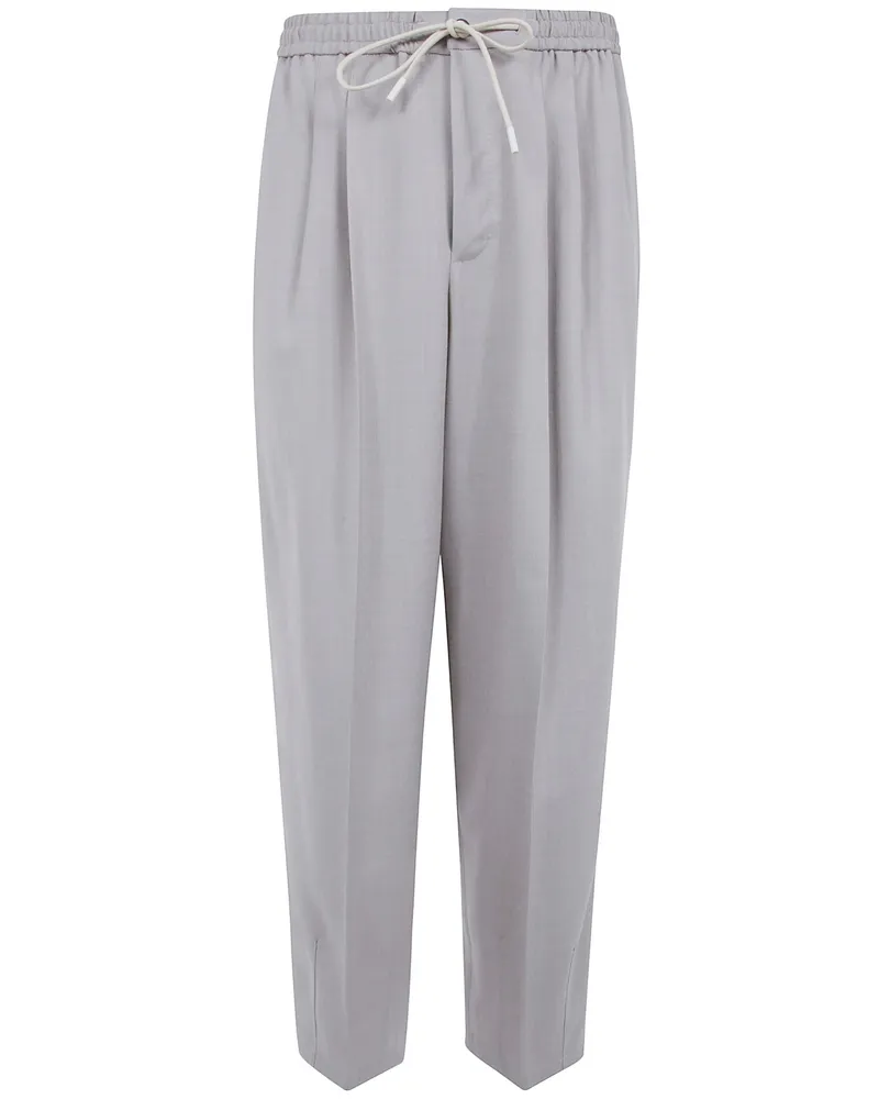 Pantaloni Torino Trousers Virgin Wool Blend Man Trousers Beige