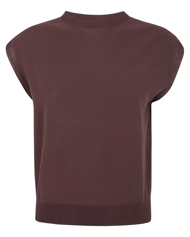 Antonelli Firenze Ariel Kyoto" Turtle Neck Sweater Brown