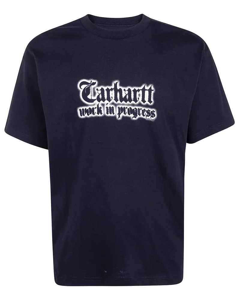 Carhartt WIP Short Sleeves "World Tour" Organic Cotton T-Shirt Black