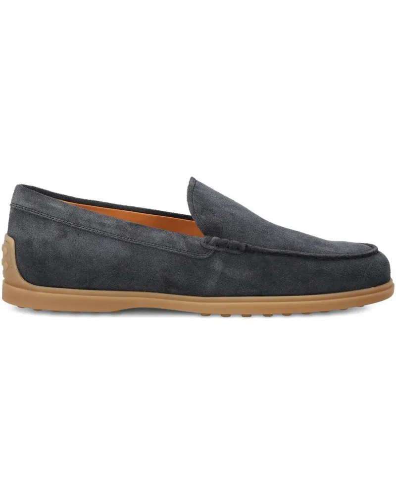 TOD'S Reversed" Rubber Loafer Blue
