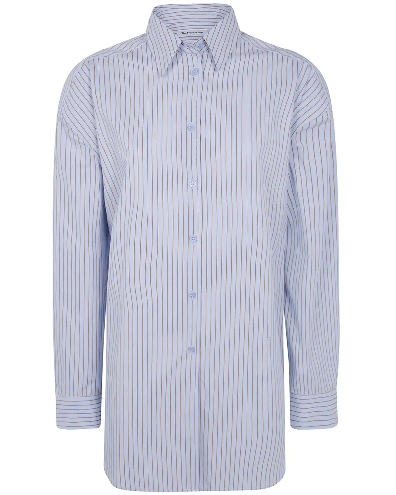 FRANKIE Shop Shirt Padded Blue