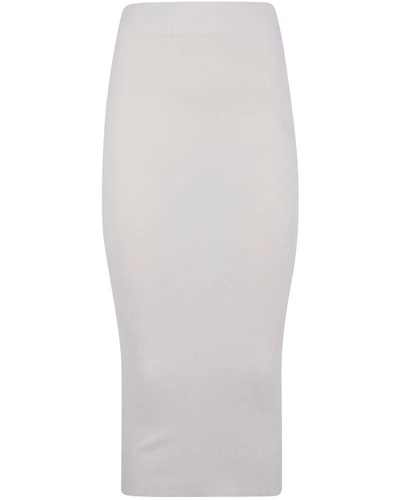 Entire Studios Knit" Skirt White