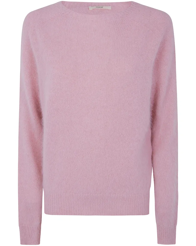 Nuur Sweater Boxy Long Sleeves "263Fxb30601 30 Pink Pink