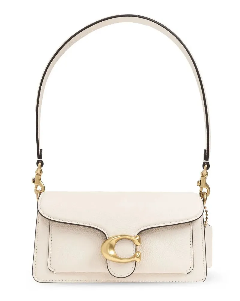 Coach Tabby 20" Shoulder Bag White
