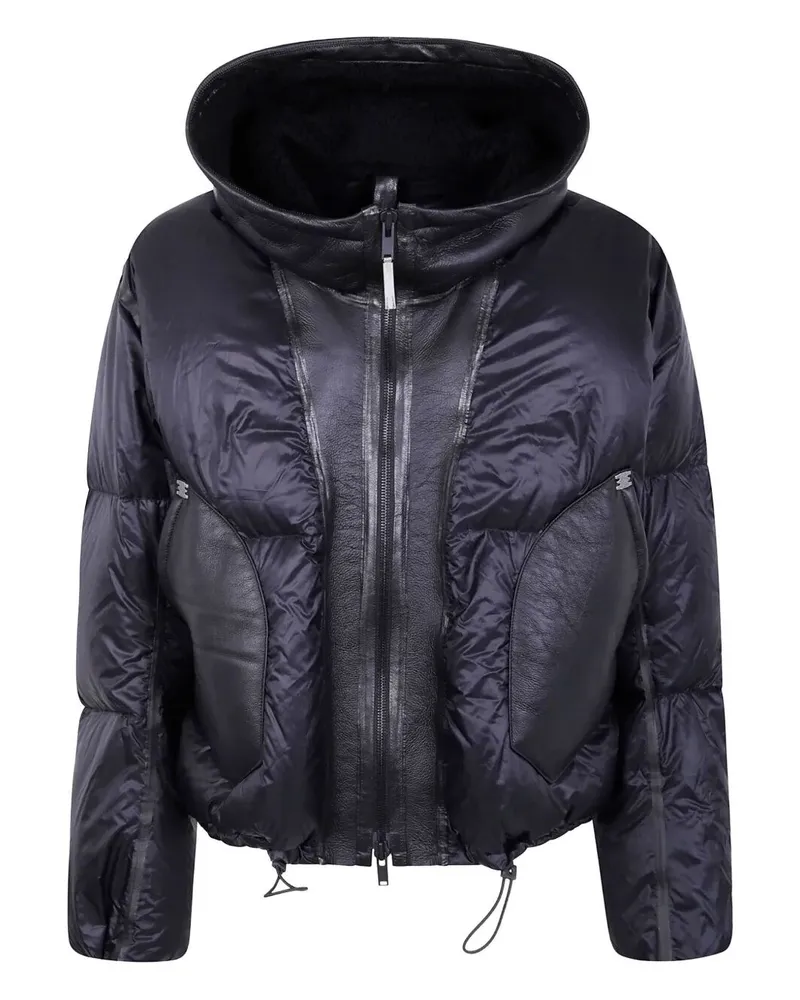 Isaac Sellam Equivoque" Leather Jacket Black