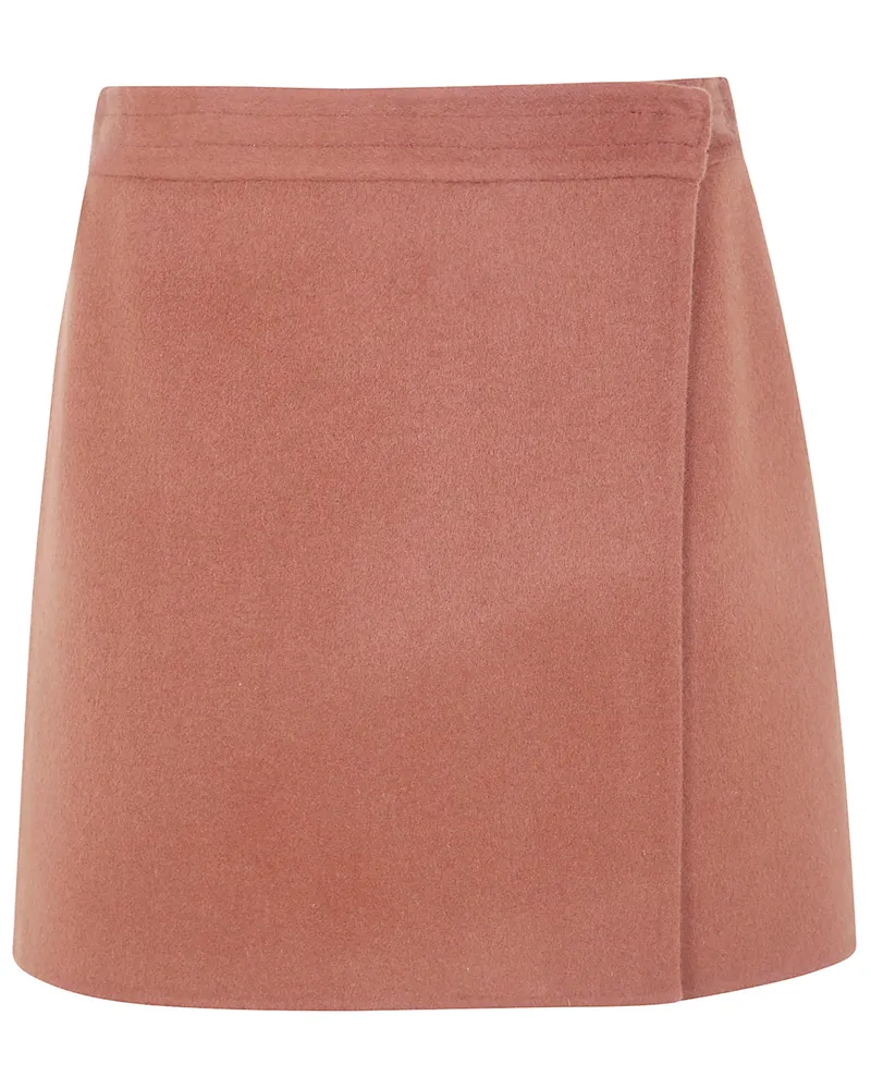 Semicouture Skirt Double Layers "June Red